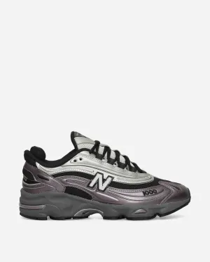 1000 Sneakers Dark Ice Wine / Silver Metallic