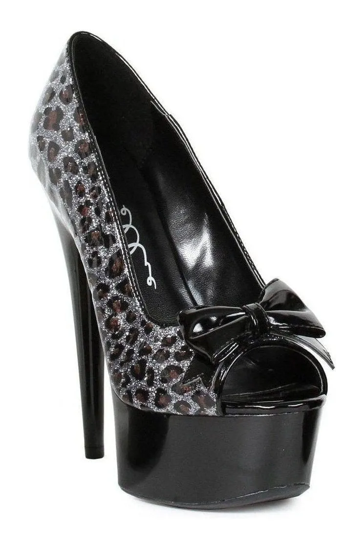 609-ROYCE Platform Pump  | Black  Patent