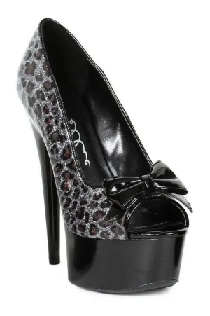 609-ROYCE Platform Pump  | Black  Patent