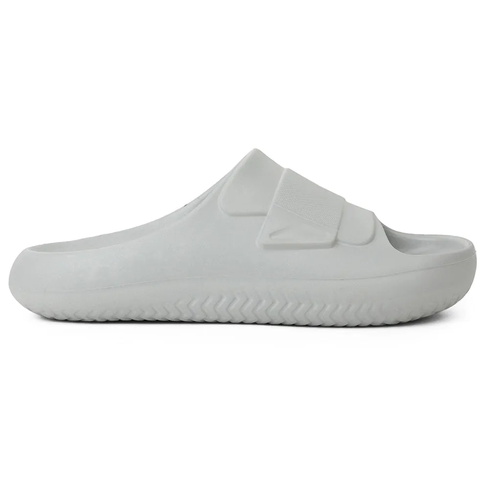 A-HA Grey Casual Slides For Men DREAMWALKM By Liberty