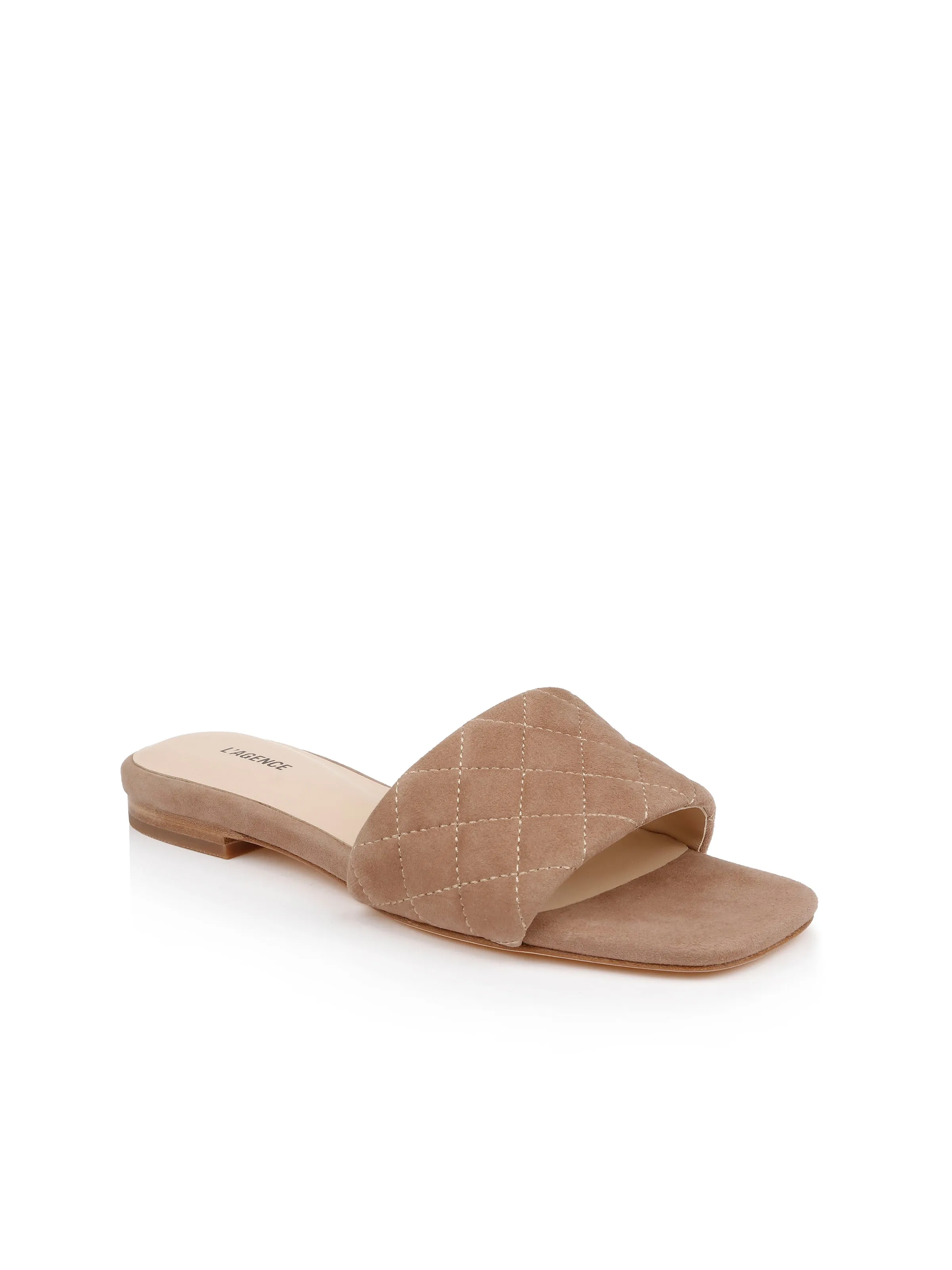 Aloise Suede Slide Sandal