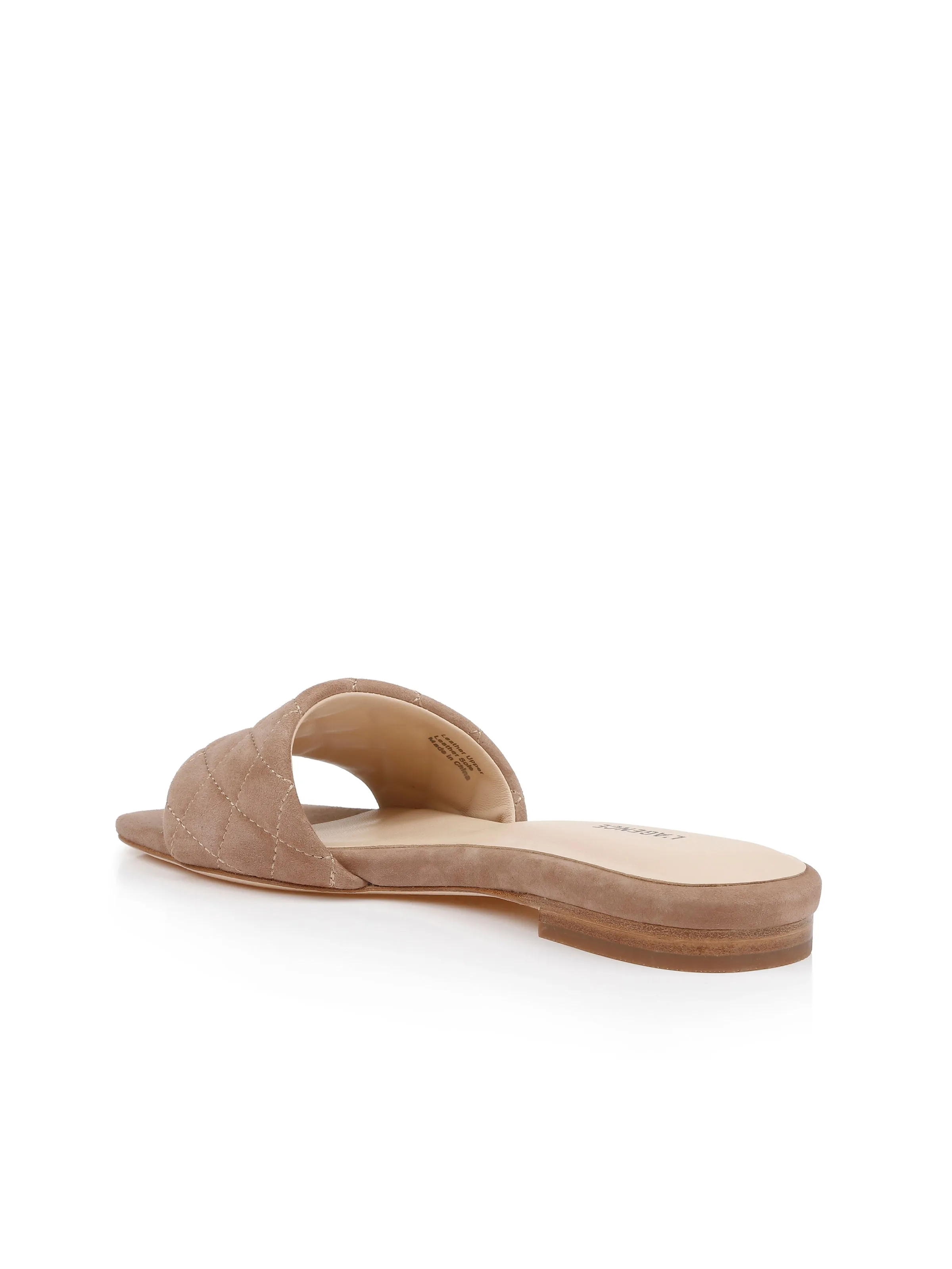 Aloise Suede Slide Sandal