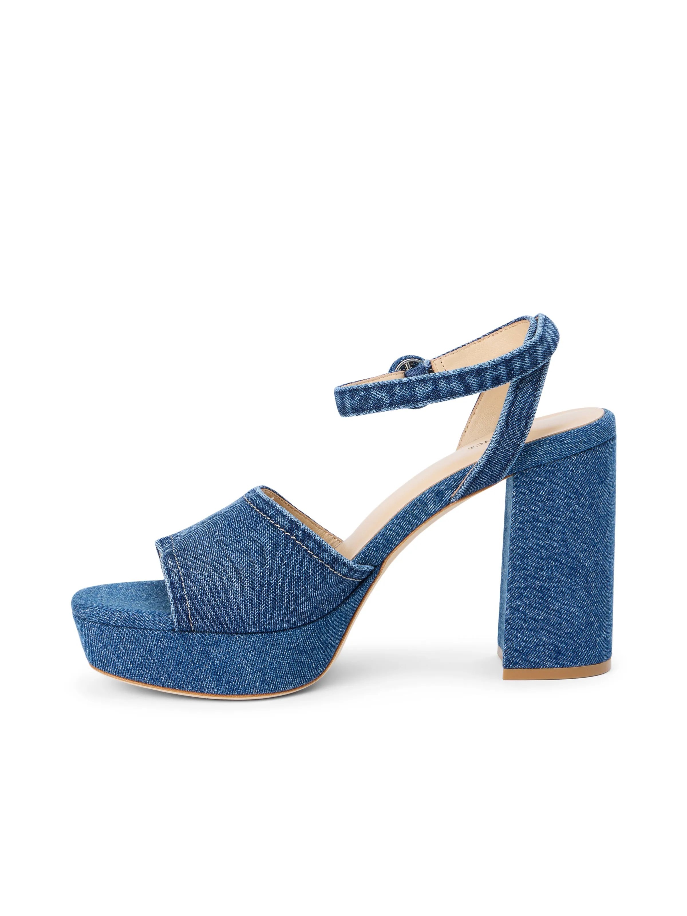 Andree Denim Platform Sandal