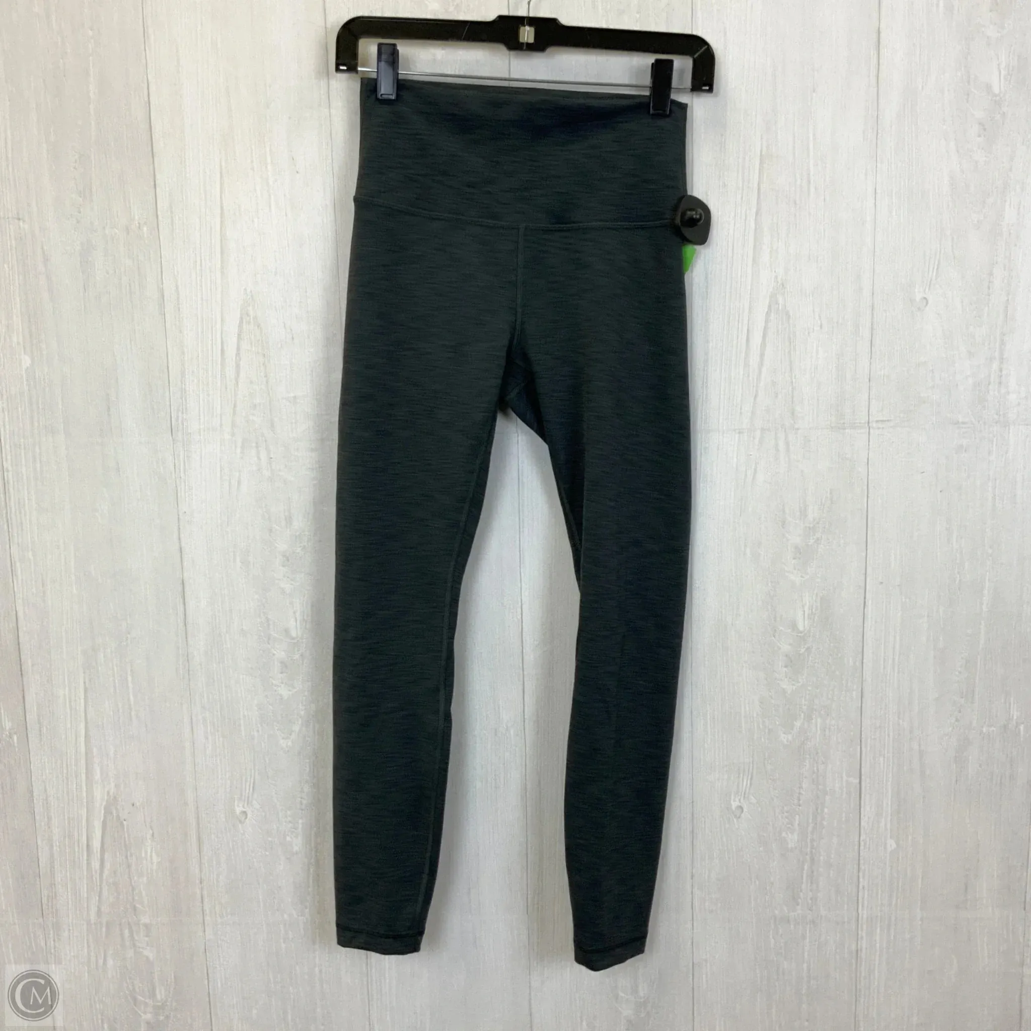 Athletic Leggings By Lululemon In Grey, Size: 8