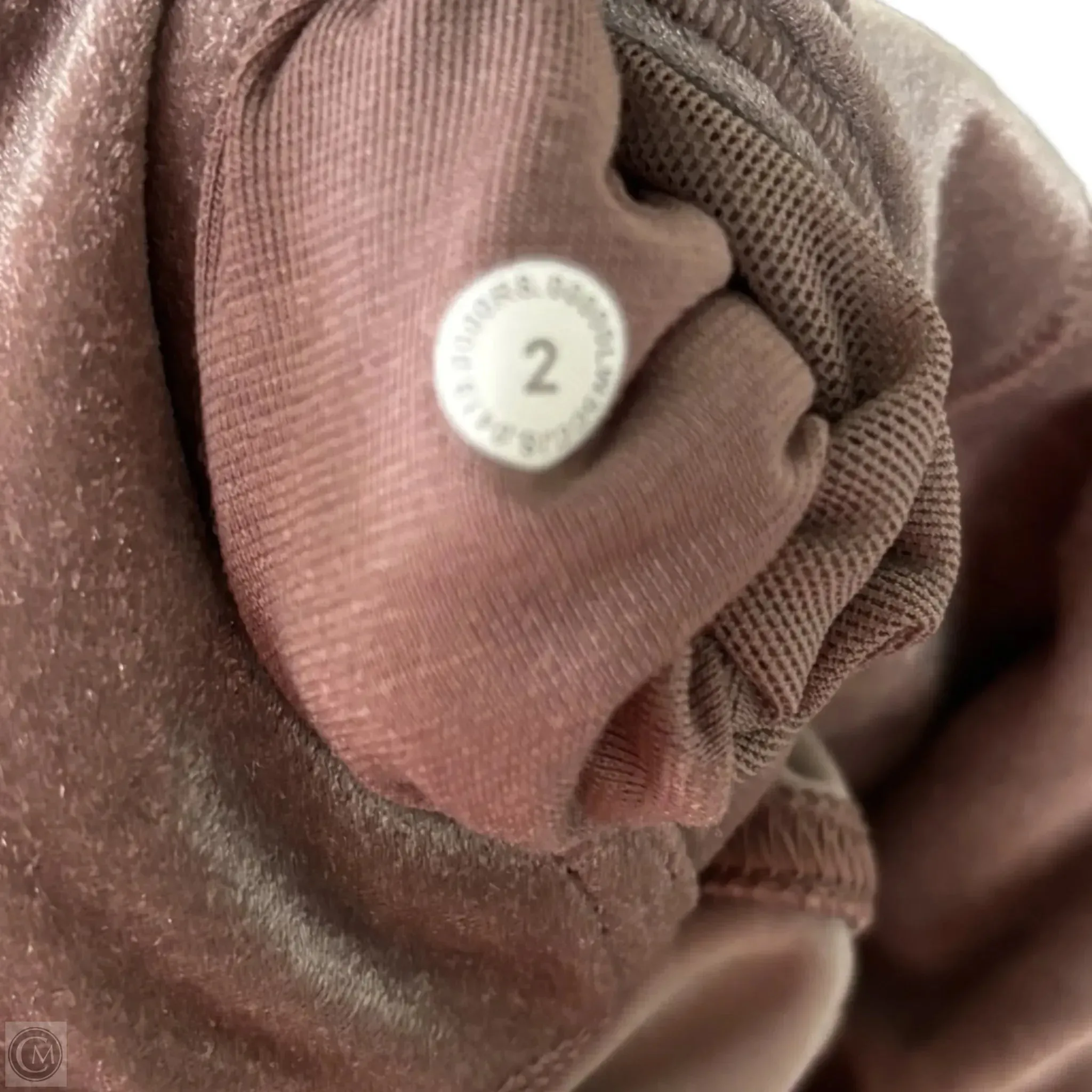 Athletic Leggings By Lululemon In Mauve, Size: Xs