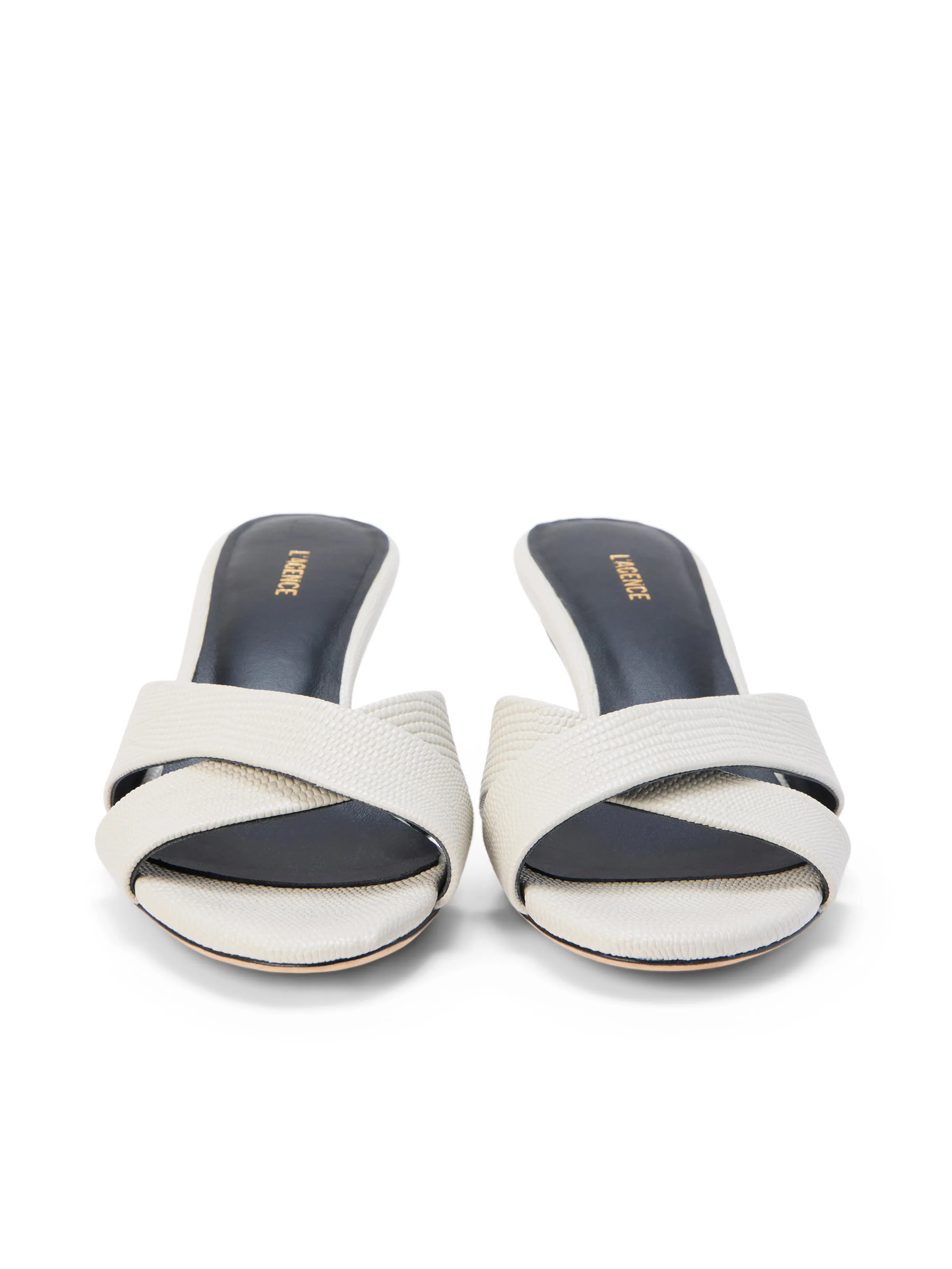 Aveline Kitten-Heel Sandal