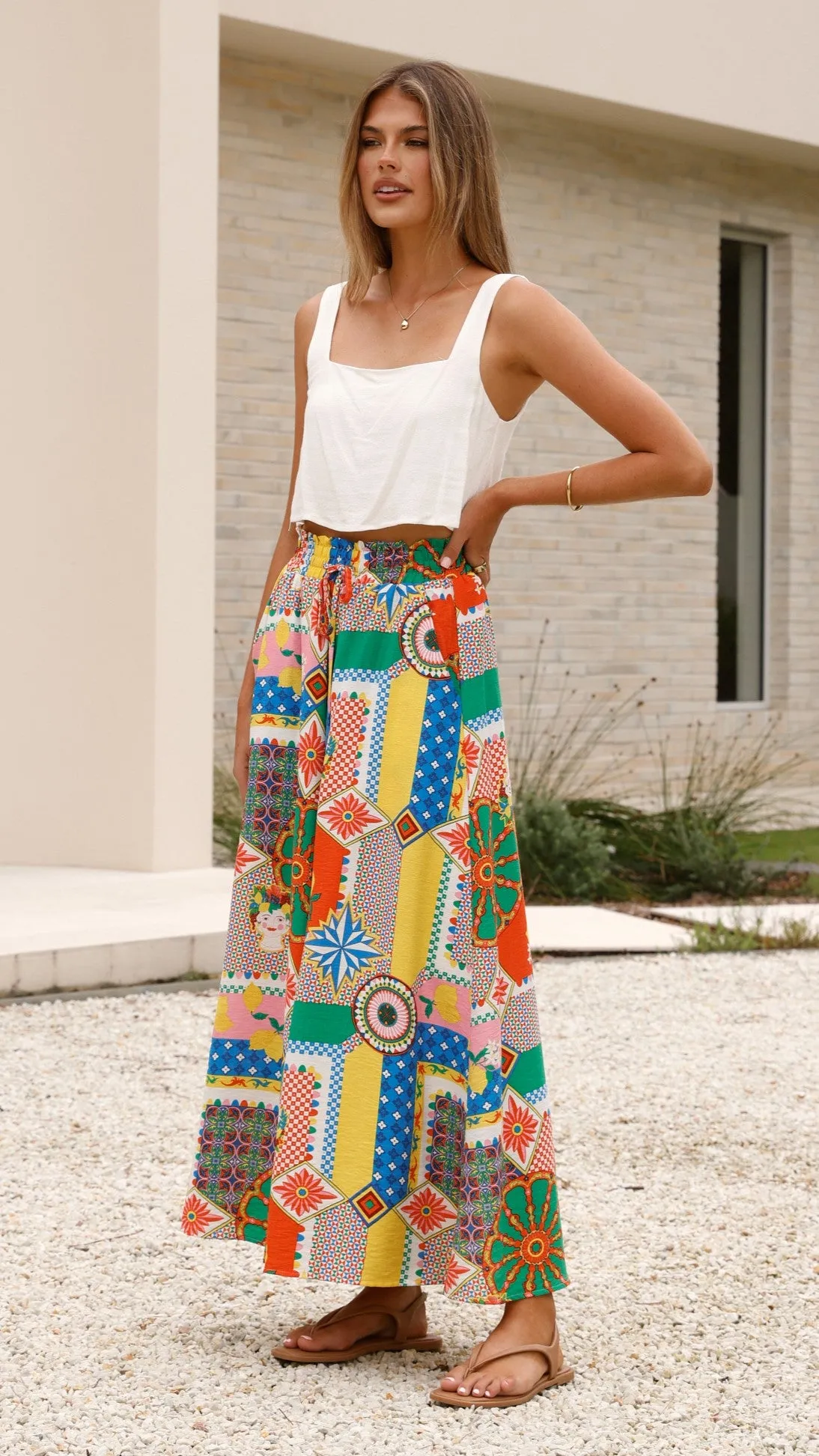 Belinda Pants - Dazzle Print