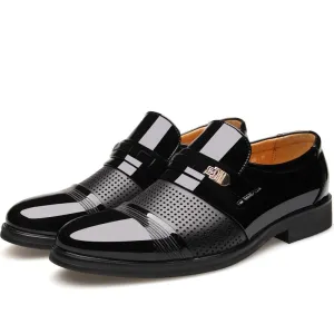 Black Slip On Dress Shoes