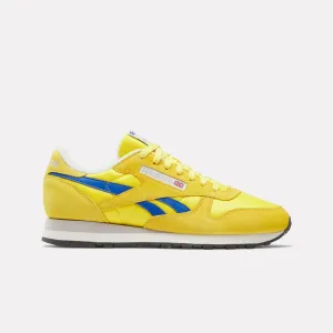 Classic Leather Golden Haze/Blue/Chalk