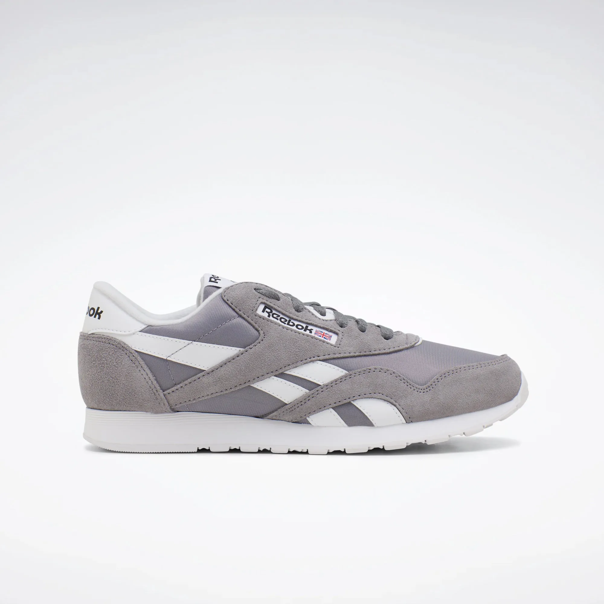 Classic Nylon Shoes Pure Grey 5/White/White
