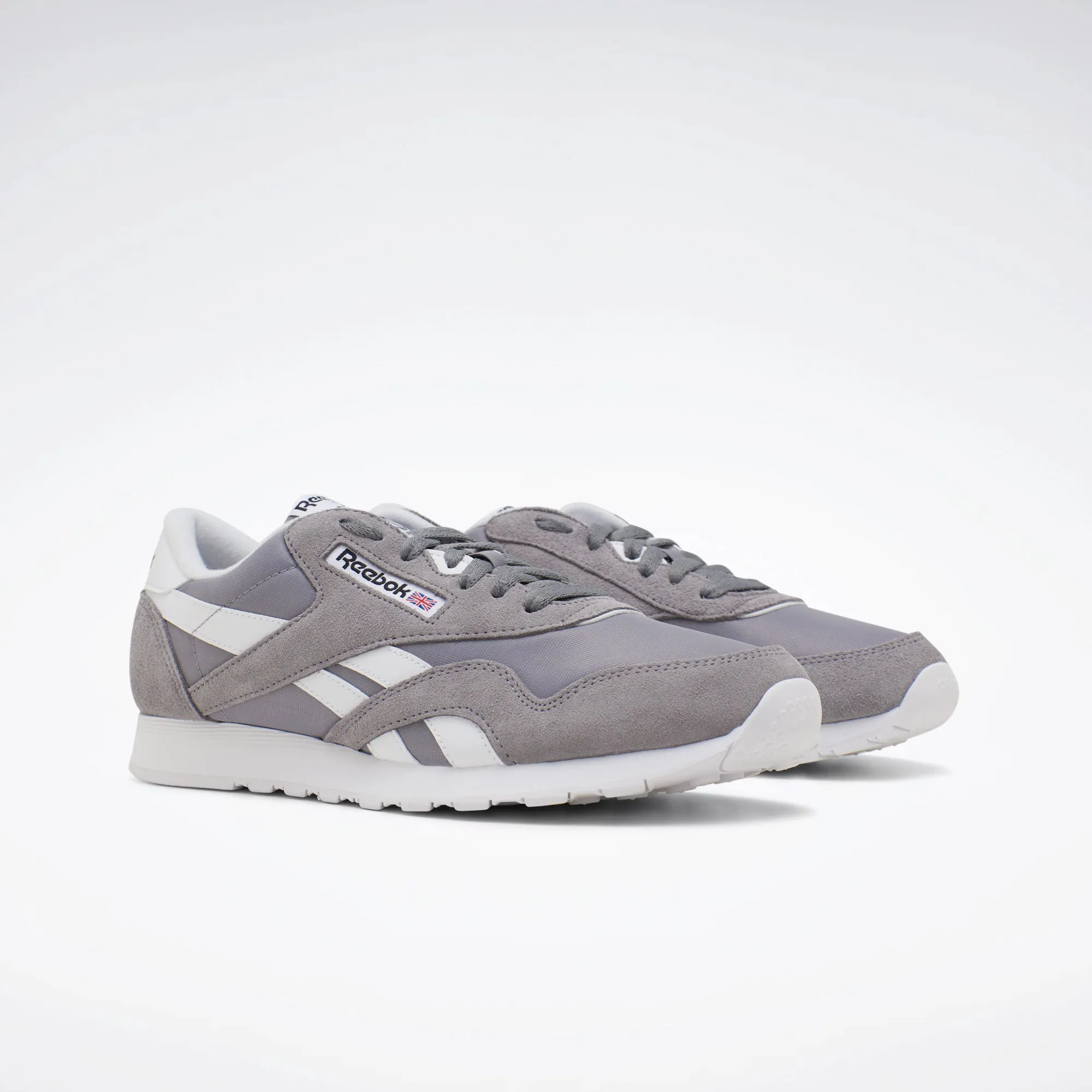 Classic Nylon Shoes Pure Grey 5/White/White