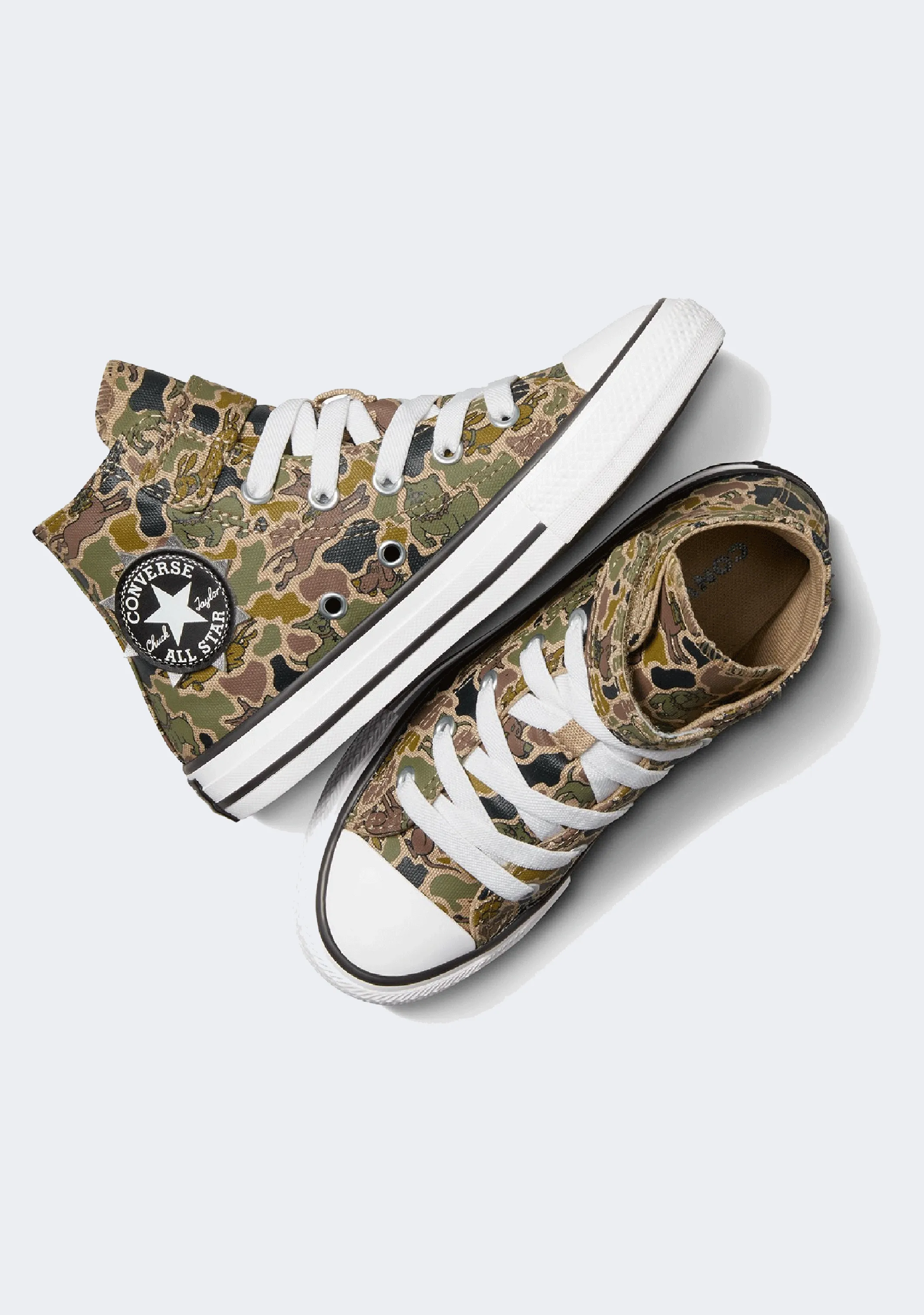 Converse Chuck Taylor All Star Youth Camo High Top