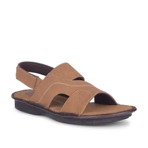 Coolers By Liberty Mens LIONARDO Tan Casual Sandal