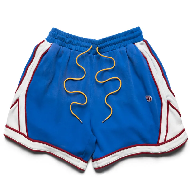 Diet Starts Monday Warm Up Shorts - Blue/Cream