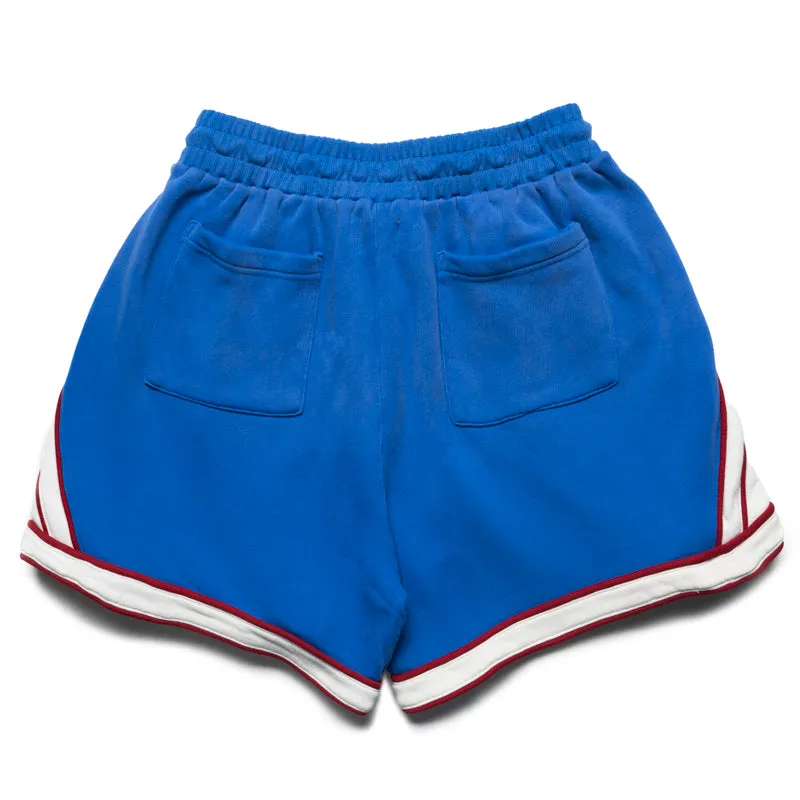 Diet Starts Monday Warm Up Shorts - Blue/Cream