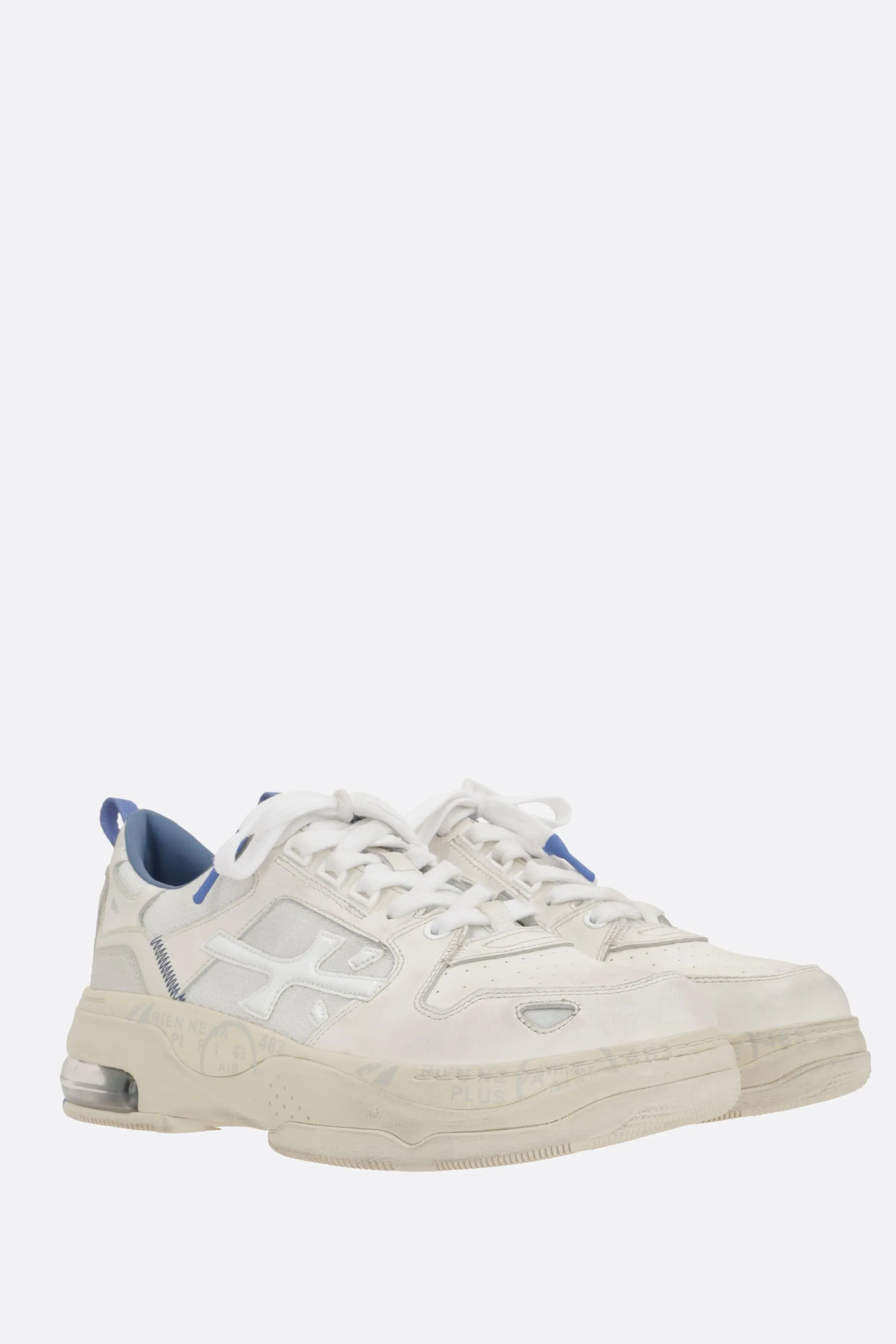 Drake sneakers in a mix of materials