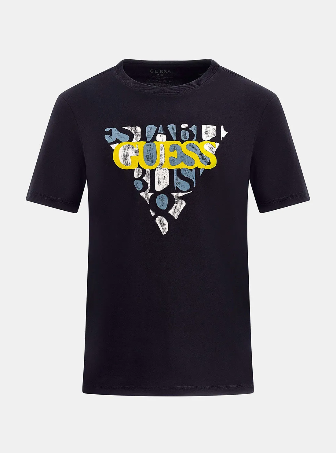 Eco Blue Blurri Logo T-Shirt