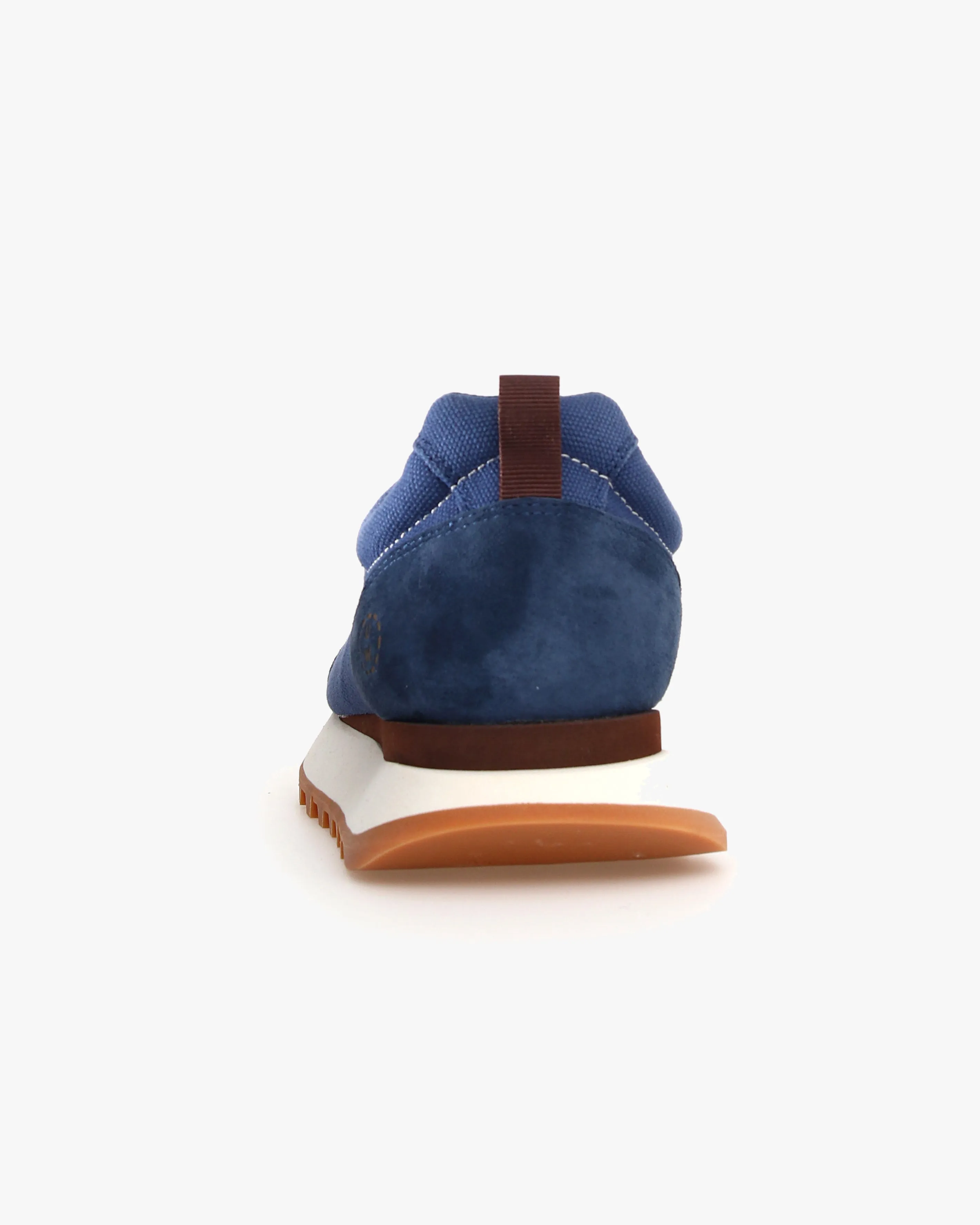 Flower Mountain x Universal Works New Asuka Suede & Canvas - Navy / Brown
