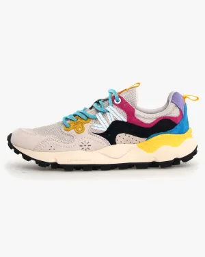 Flower Mountain Yamano 3 Suede & Rete - Milk / Beige