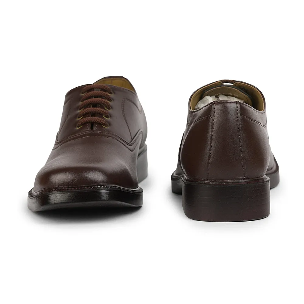 Fortune (Brown) Formal Lace Up Shoes For Men 7139-02 By Liberty
