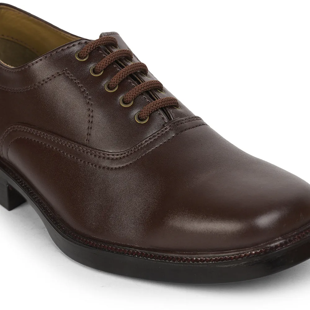 Fortune (Brown) Formal Lace Up Shoes For Men 7139-02 By Liberty