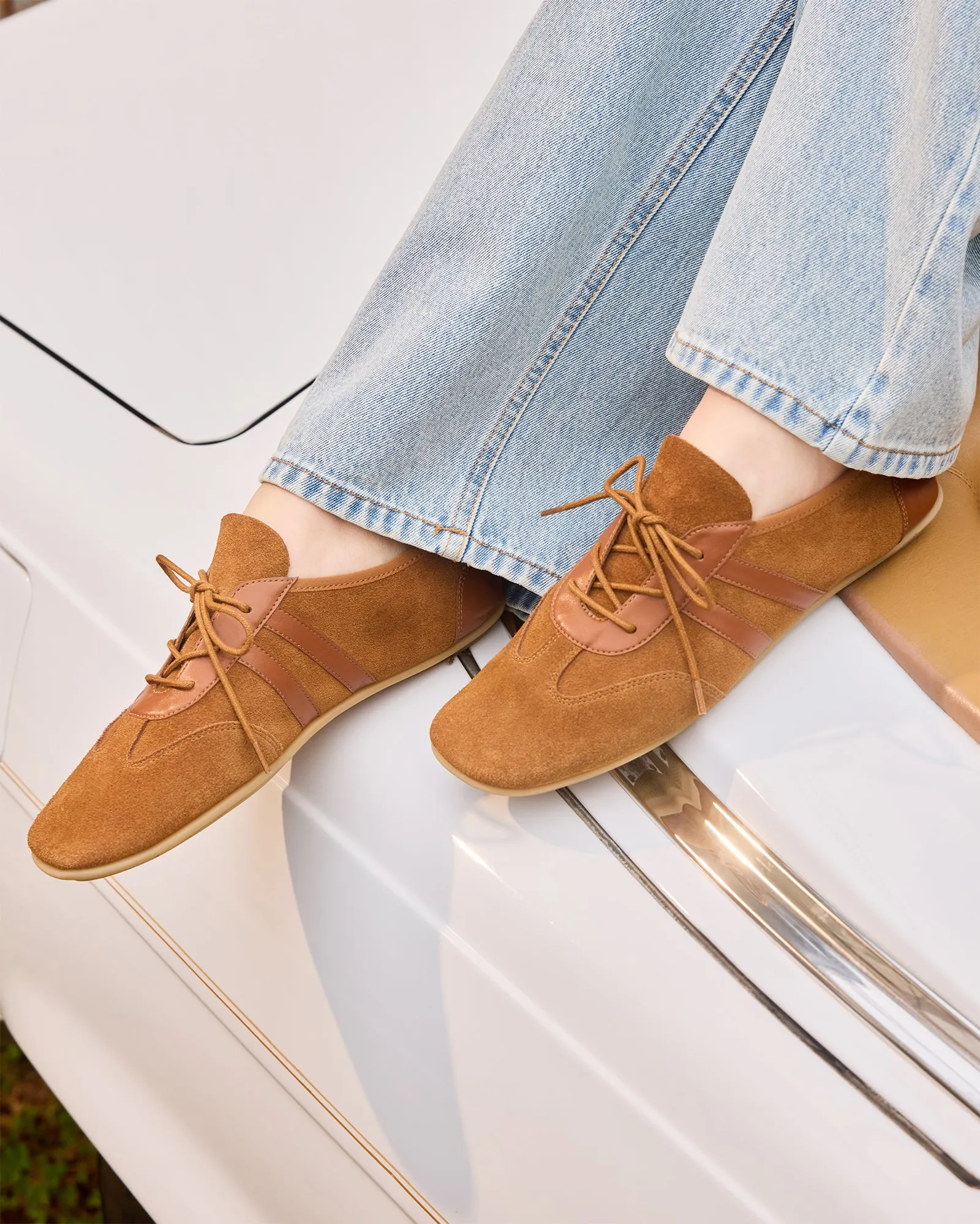 GLINT CHESTNUT SUEDE