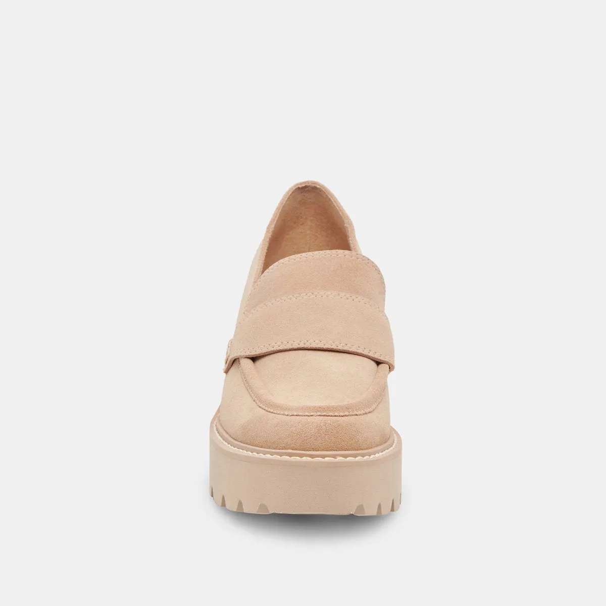 HALONA LOAFERS DUNE SUEDE - re:vita