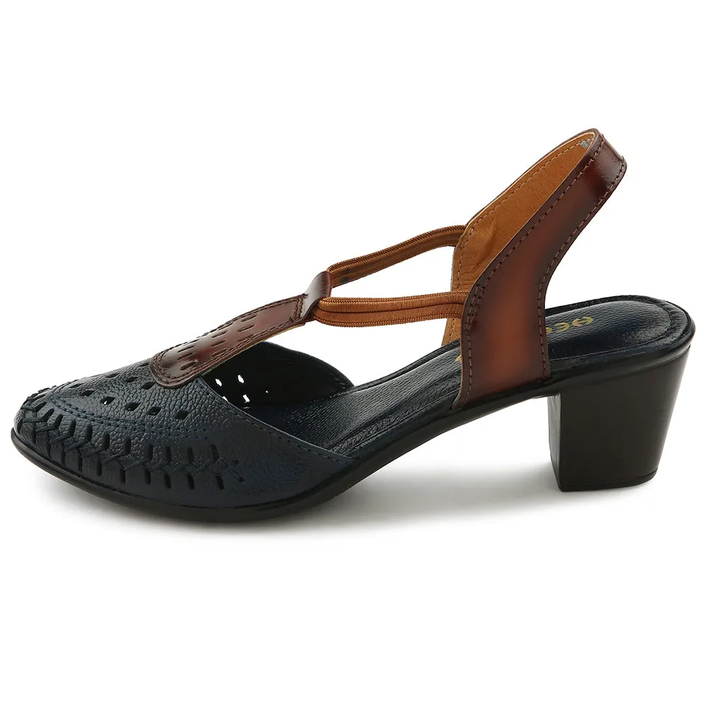 Healers Navy Blue Sandal For Women TLO-41 By Liberty