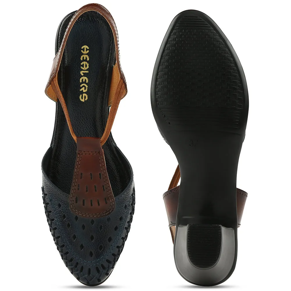 Healers Navy Blue Sandal For Women TLO-41 By Liberty