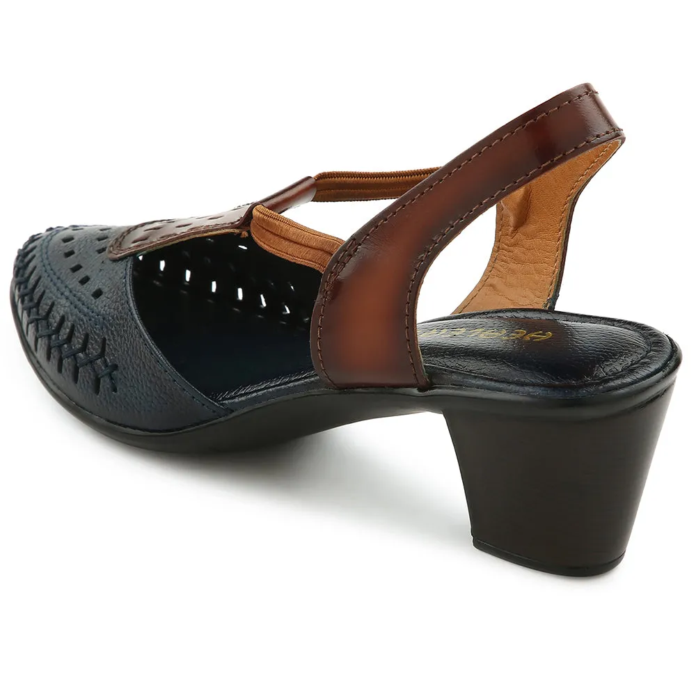 Healers Navy Blue Sandal For Women TLO-41 By Liberty