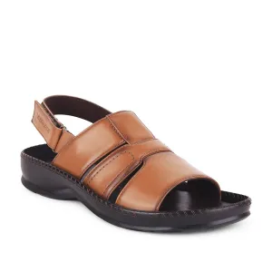 Healers Tan Casual Sandal For Men STARC-1E By Liberty
