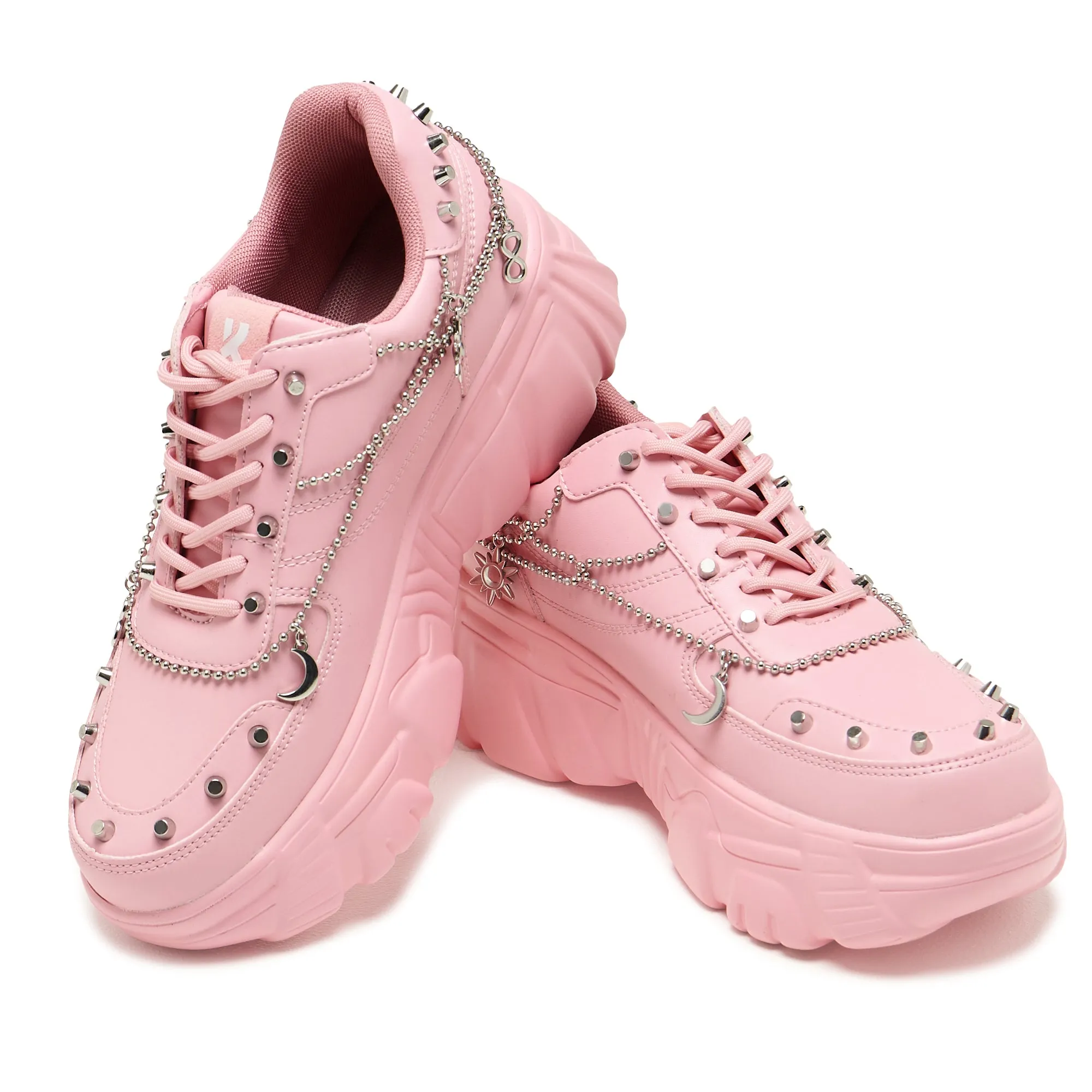 Jinx Mystic Charm Trainers - Baby Pink