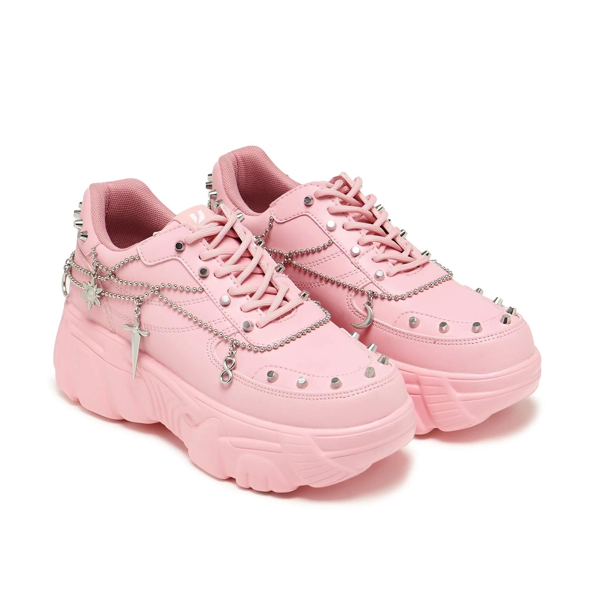 Jinx Mystic Charm Trainers - Baby Pink