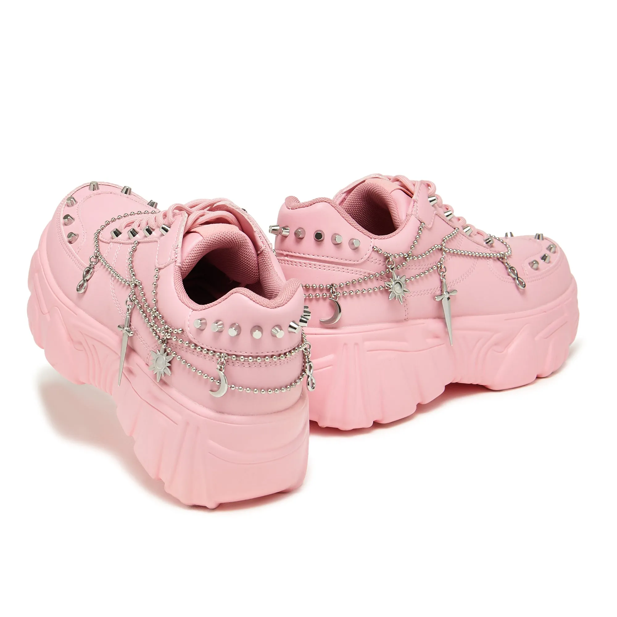 Jinx Mystic Charm Trainers - Baby Pink