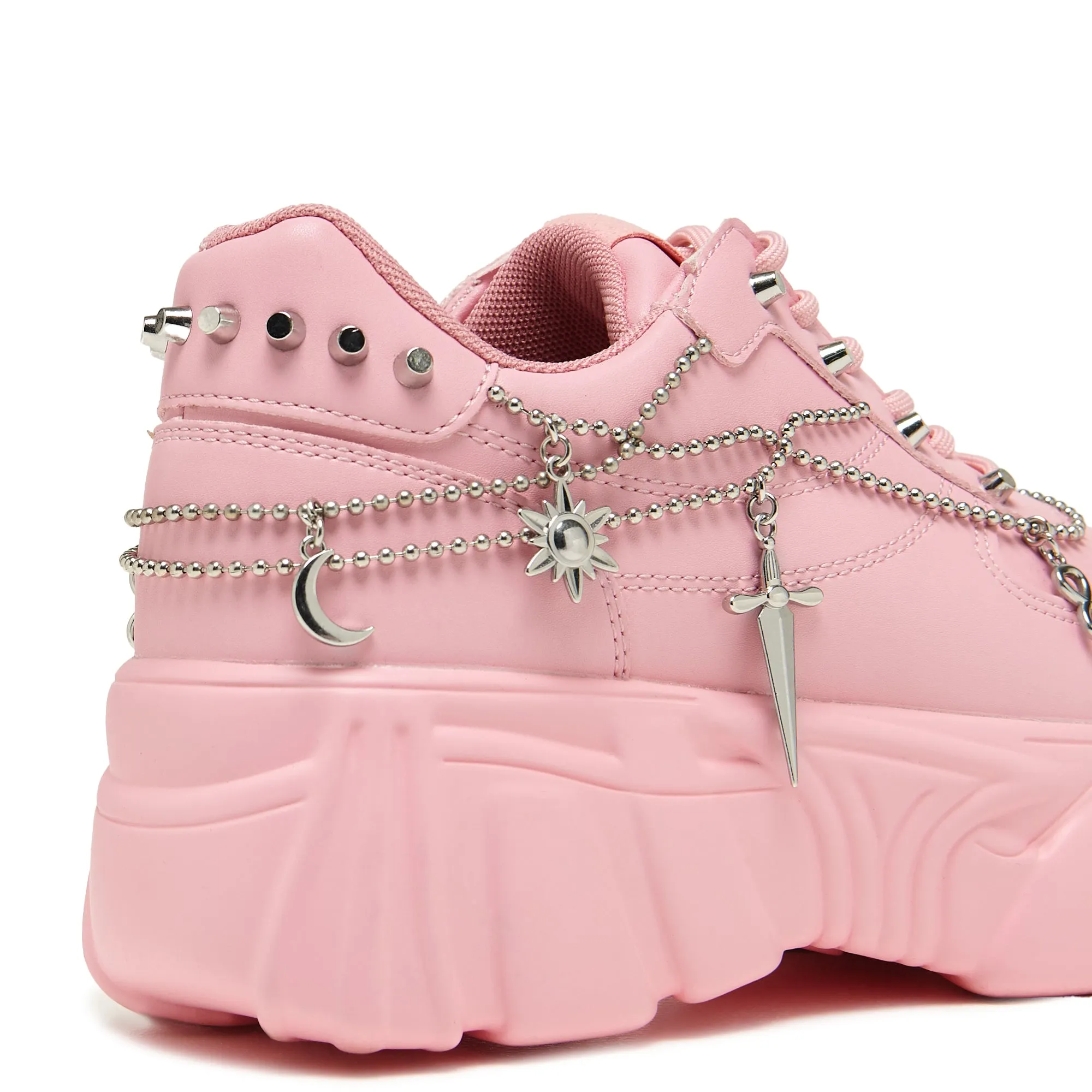 Jinx Mystic Charm Trainers - Baby Pink