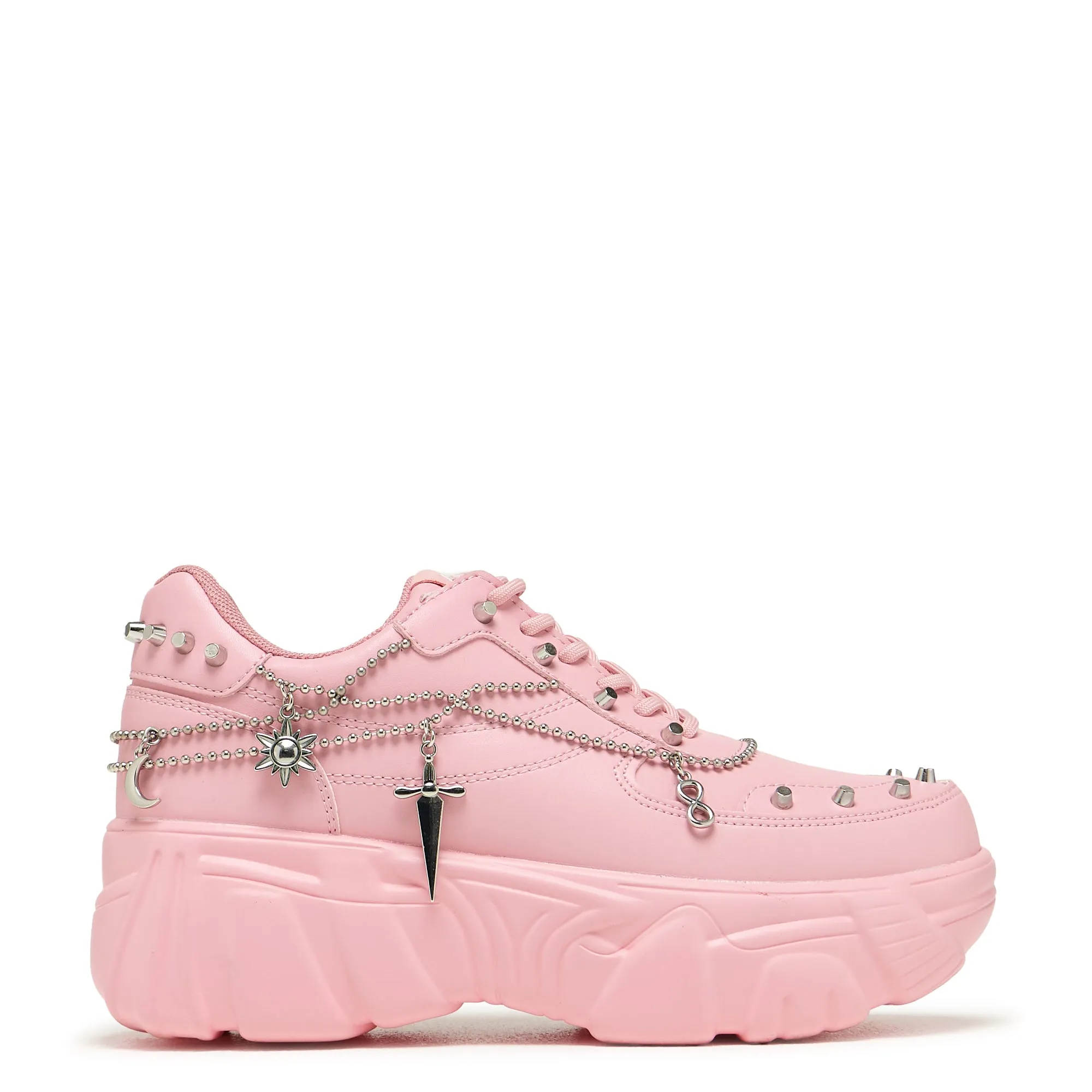 Jinx Mystic Charm Trainers - Baby Pink