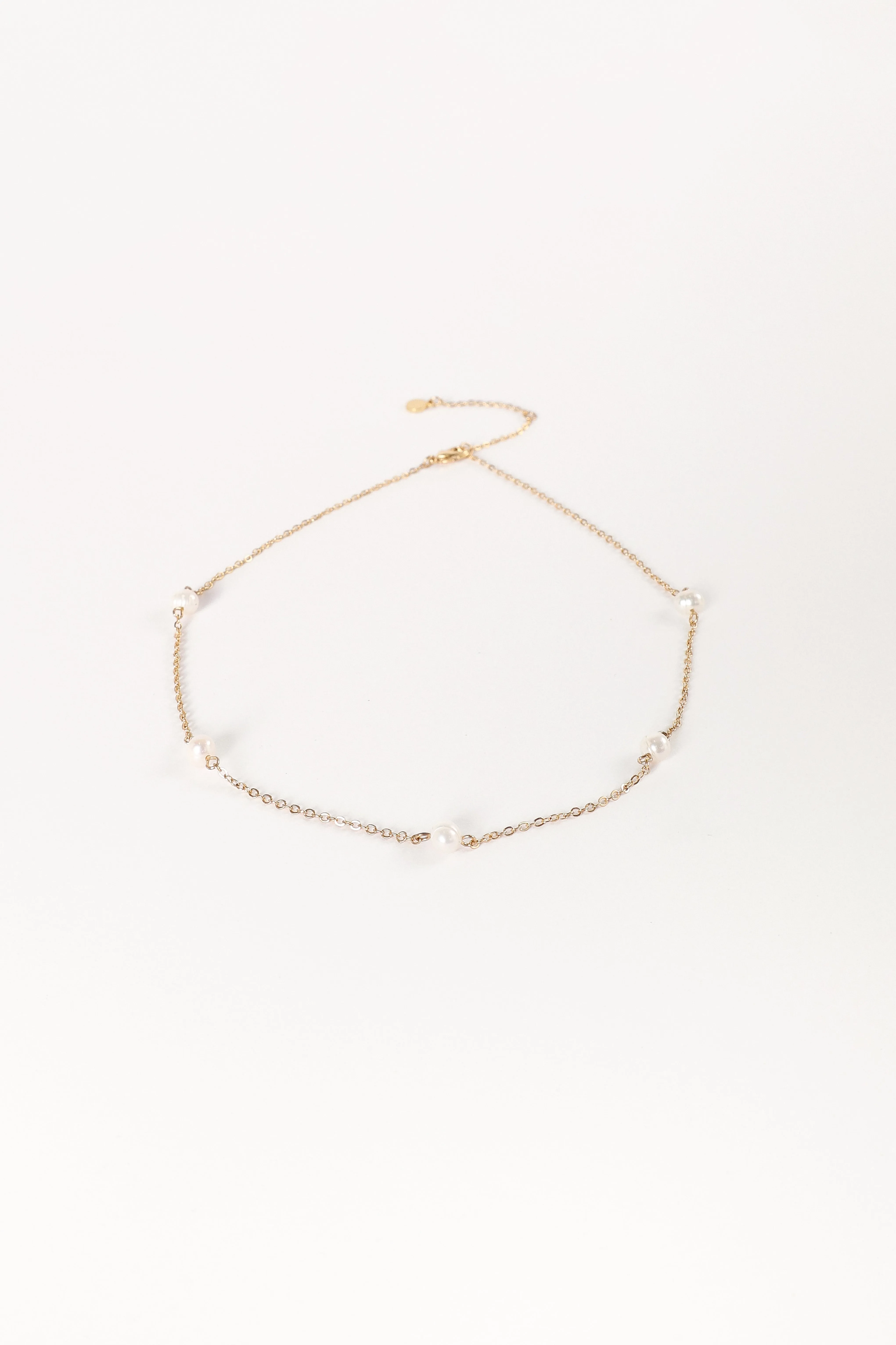 Kealy Pearl Necklace - Gold
