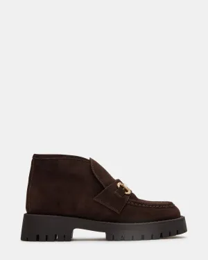 LEON CHOCOLATE BROWN SUEDE - SM REBOOTED