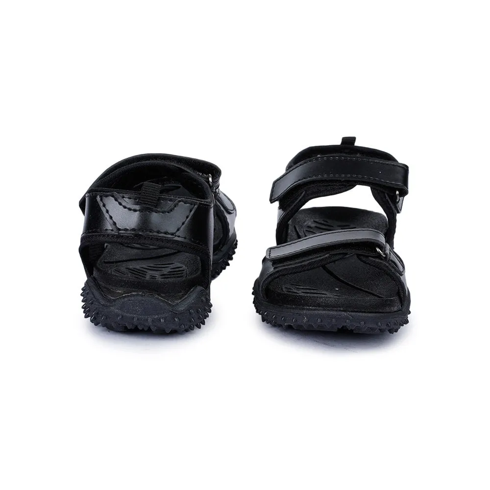 Lucy & Luke (Black) Casual Sandal For Kids ASPIRE By Liberty