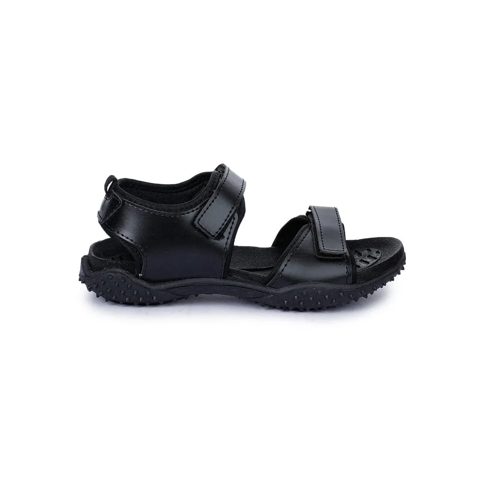 Lucy & Luke (Black) Casual Sandal For Kids ASPIRE By Liberty