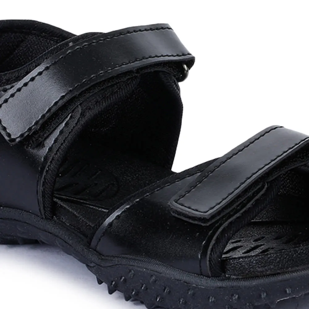 Lucy & Luke (Black) Casual Sandal For Kids ASPIRE By Liberty