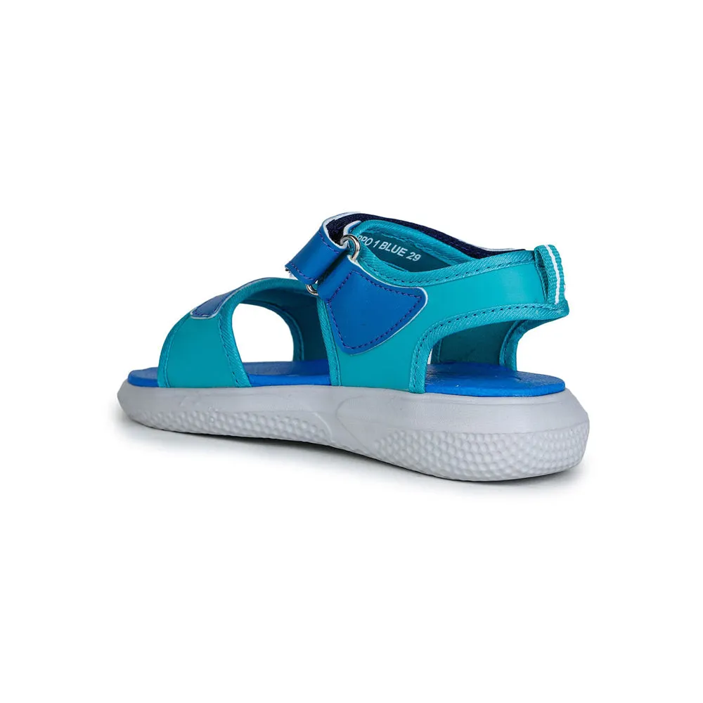 Lucy & Luke Blue Casual Sandal For Kids HIPPO-1 By Liberty