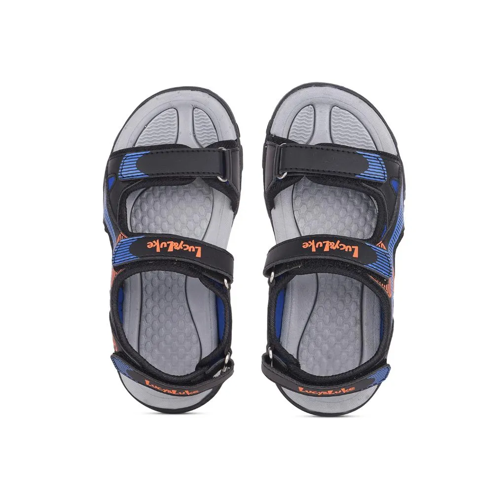 Lucy & Luke By Liberty Kids FLOATS-2 Black Casual Sandal
