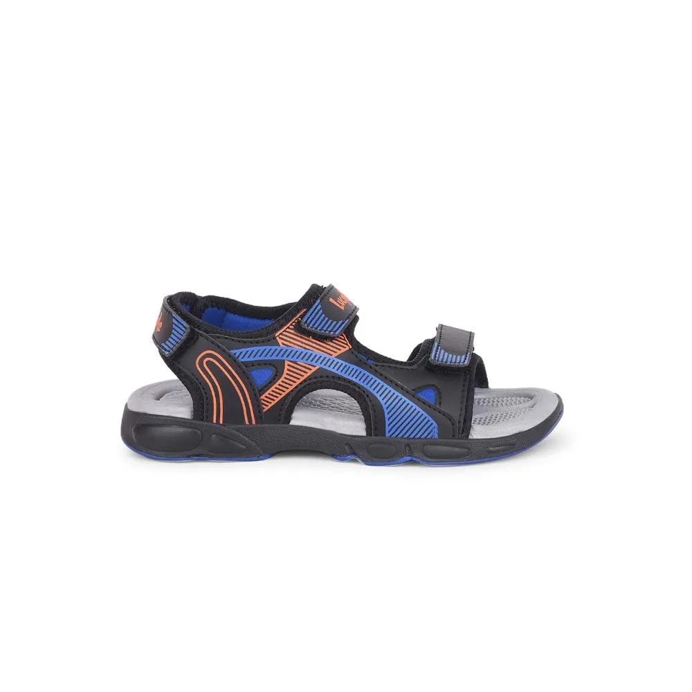 Lucy & Luke By Liberty Kids FLOATS-2 Black Casual Sandal