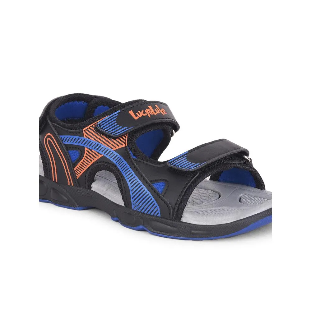 Lucy & Luke By Liberty Kids FLOATS-2 Black Casual Sandal