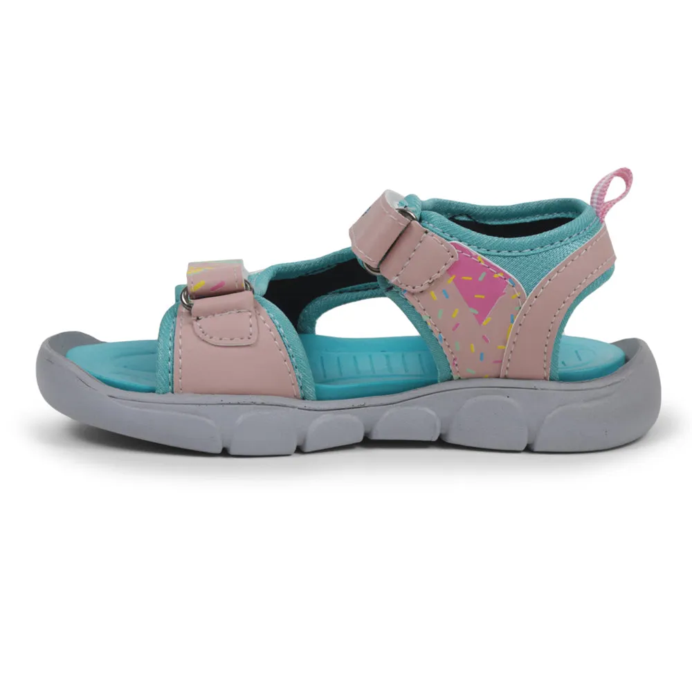 Lucy & Luke By Liberty Kids FLYNN-42 S.Green Casual Sandal