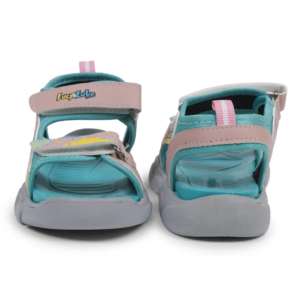 Lucy & Luke By Liberty Kids FLYNN-42 S.Green Casual Sandal