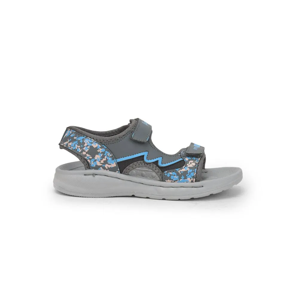 Lucy & Luke (Grey) Casual Sandal For Kids LB167-1 By Liberty