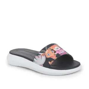 Lucy & Luke (Navy Blue) Casual Slippers For Kids HIPPO-30S By Liberty