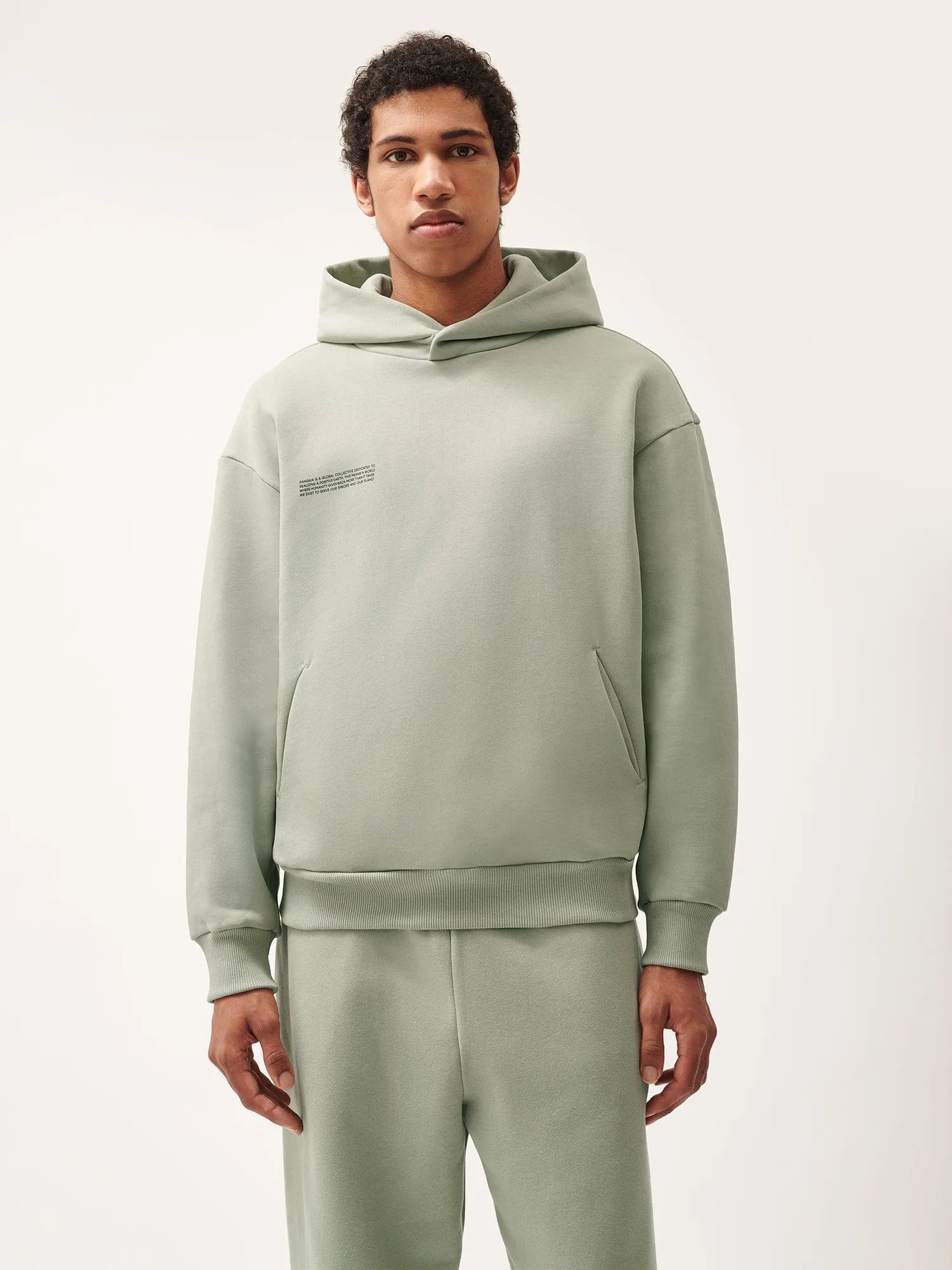Mens DNA Hoodie—moss green